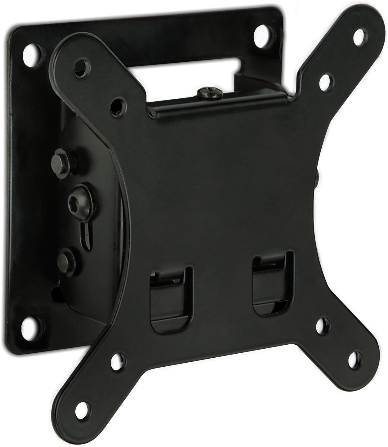 Small TV Monitor Wall Mount | Quick Release | Fits 13-32 Inch LCD/LED Screen | Max 33 Lbs | Slim Tilting Design | Easy Installation